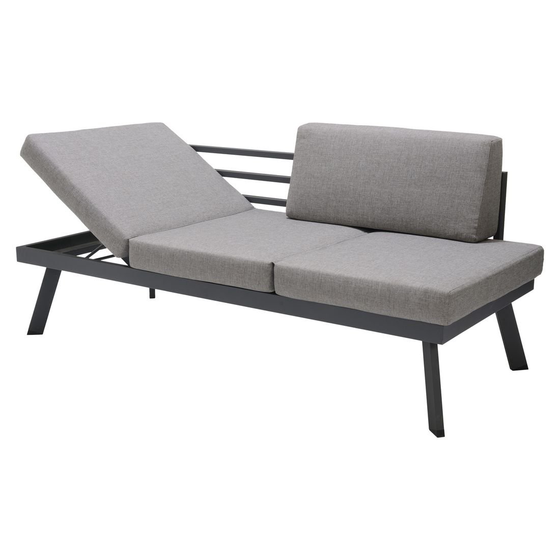 LifestyleGarden Opal Gartenmöbel-Set L (6 Plätze) Tisch 220x90cm