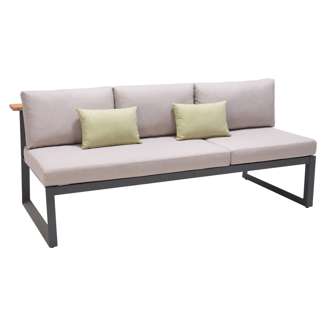 LifestyleGarden Palau Gartenmöbel-Set L (6 Plätze) Tisch 216x99cm