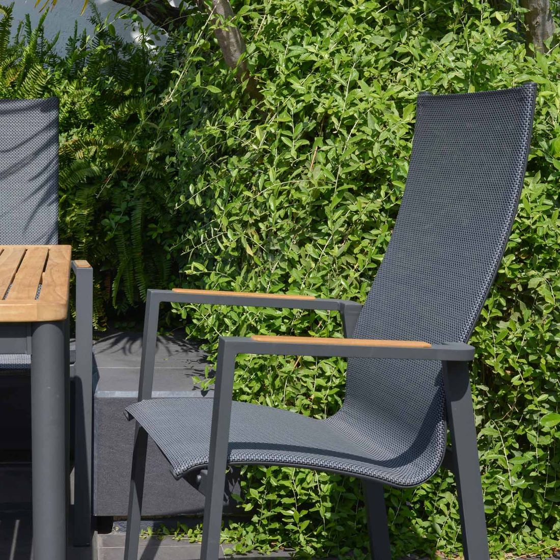 LifestyleGarden Palau Gartenmöbel-Set XL (8 Plätze) Tisch 201x90cm