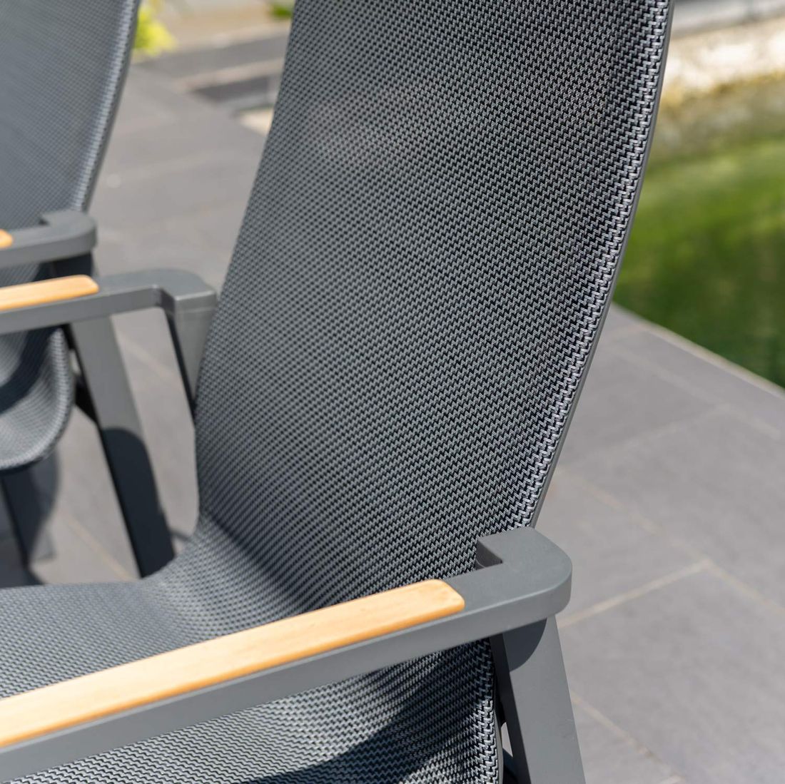 LifestyleGarden Palau Gartenmöbel-Set XL (8 Plätze) Tisch 221x95cm