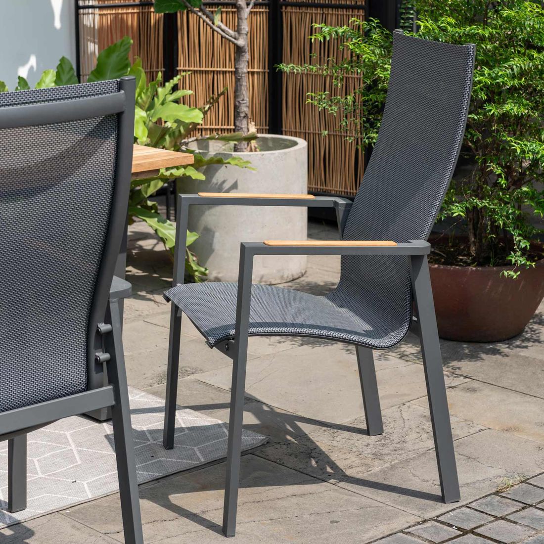 LifestyleGarden Palau Gartenmöbel-Set XL (8 Plätze) Tisch 221x95cm