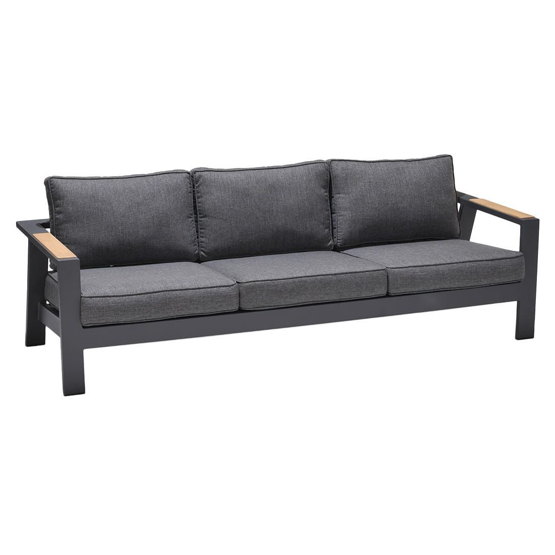 LifestyleGarden Palau Loungeset 3-tlg. Aluminium/Olefin