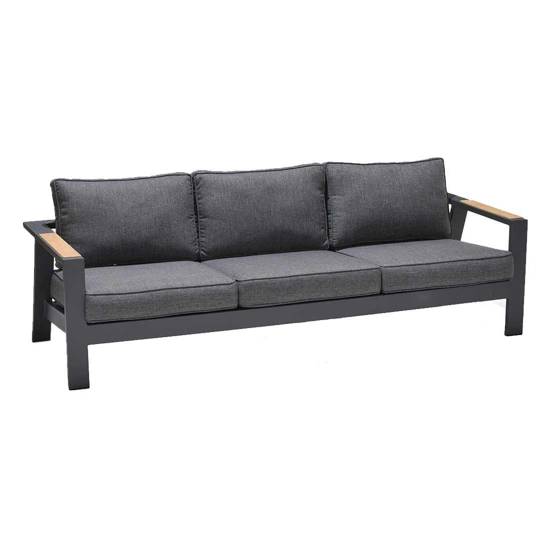 LifestyleGarden Palau Loungeset inkl. Loungetisch Aluminium/Olefin