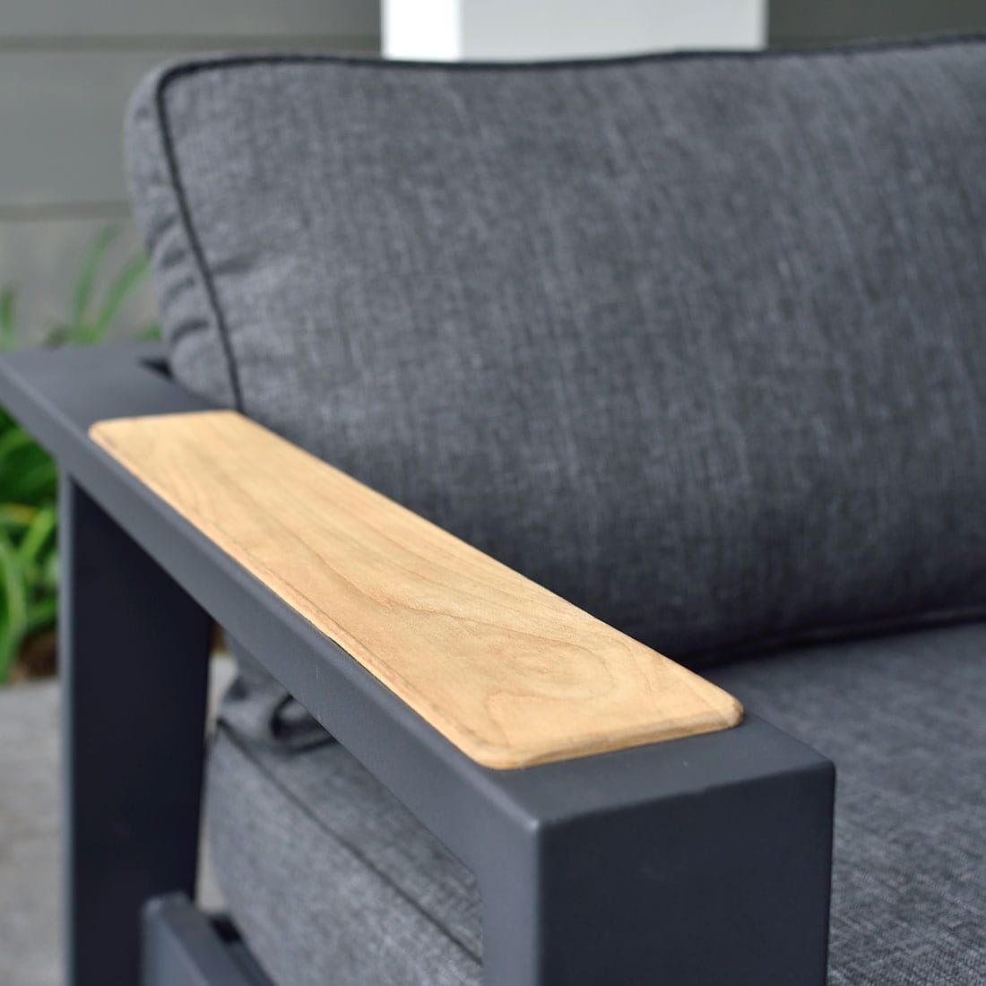 LifestyleGarden Palau Loungeset inkl. Loungetisch Aluminium/Olefin