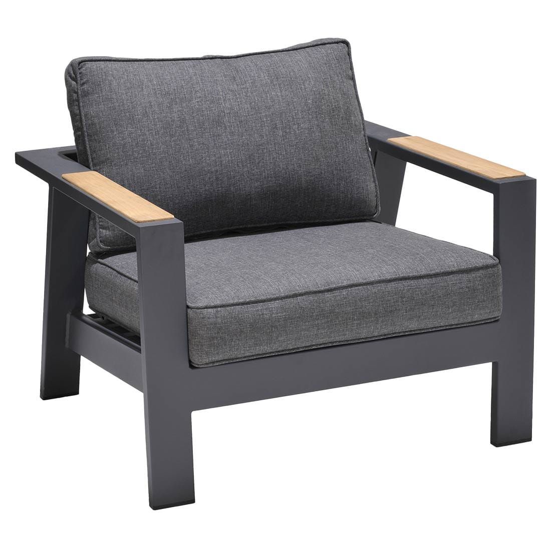 LifestyleGarden Palau Loungeset 4-tlg. Aluminium/Olefin