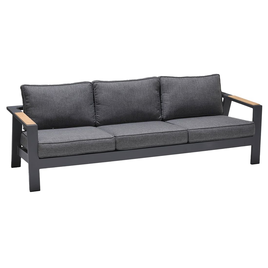 LifestyleGarden Palau Loungeset inkl. Loungetisch Aluminium/Olefin