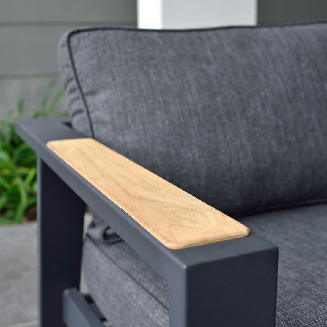 LifestyleGarden Palau Loungeset inkl. Loungetisch Aluminium/Olefin
