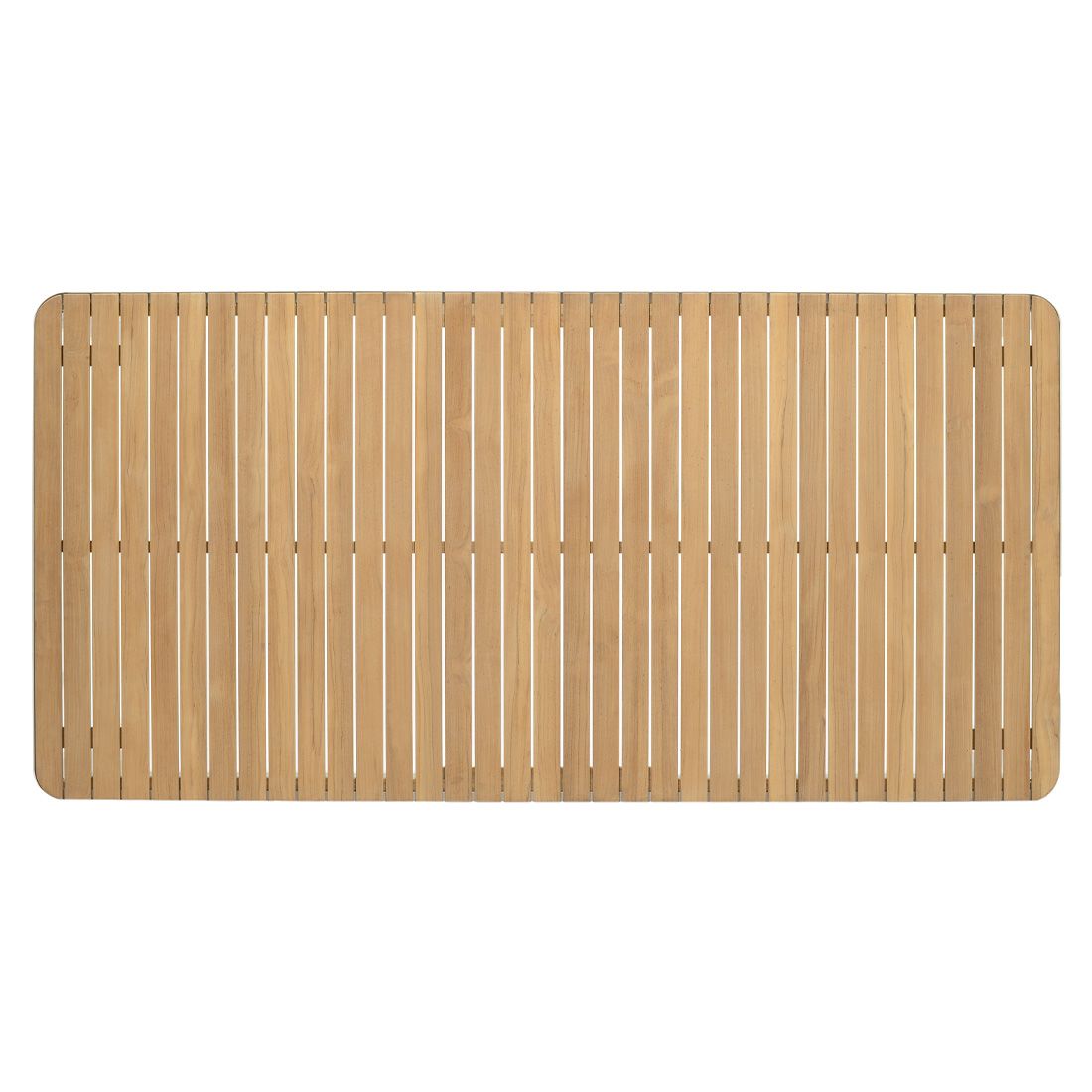 LifestyleGarden Portals Gartentisch 209x105cm Aluminium/Teak