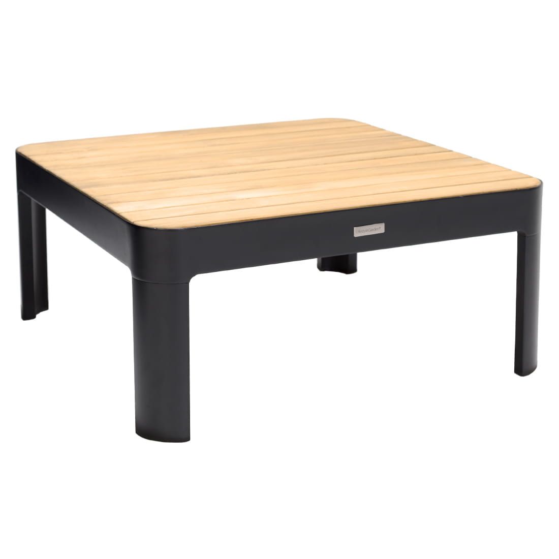 LifestyleGarden Portals Ecklounge 4-tlg. Aluminium/Teak/Olefin