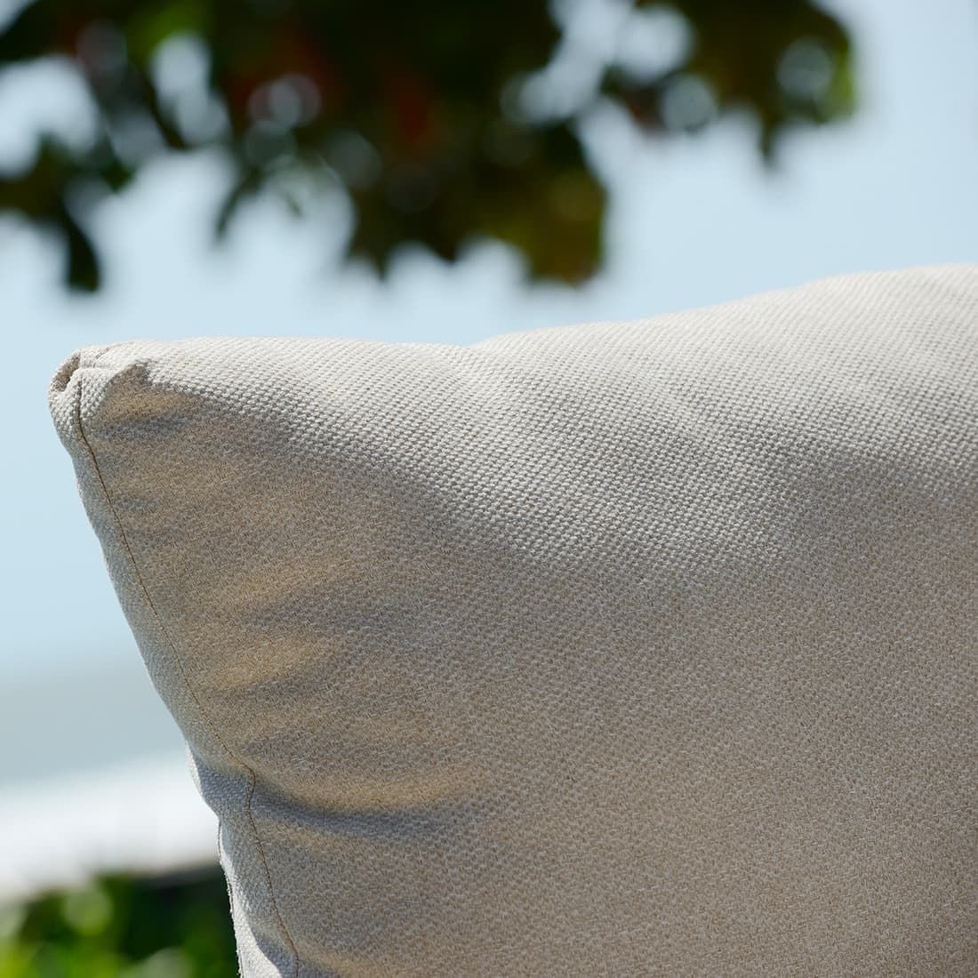LifestyleGarden Portals Gartensofa inkl. Beistelltisch Aluminium/Teak/Olefin