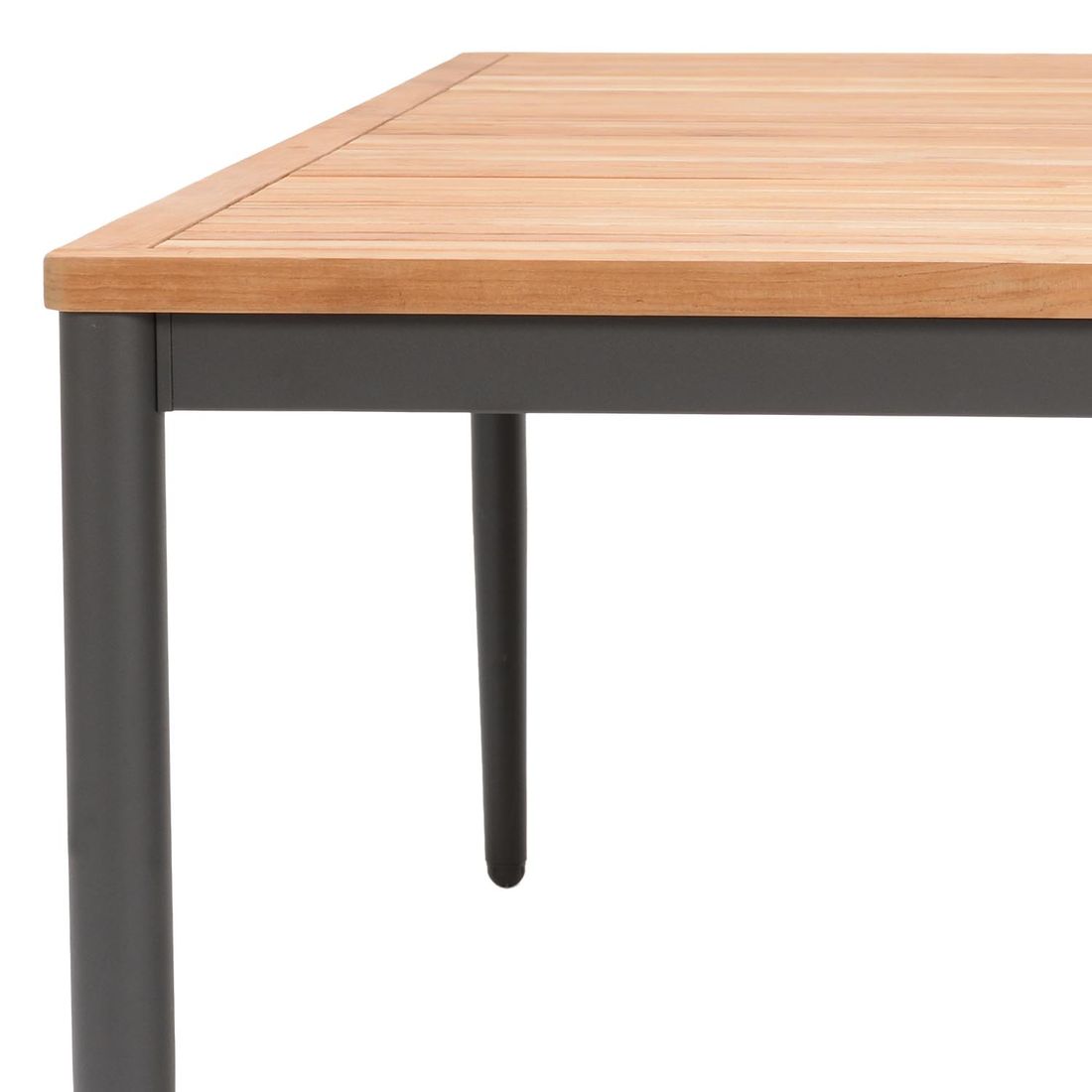 LifestyleGarden Topaz Gartentisch Aluminium/Teak