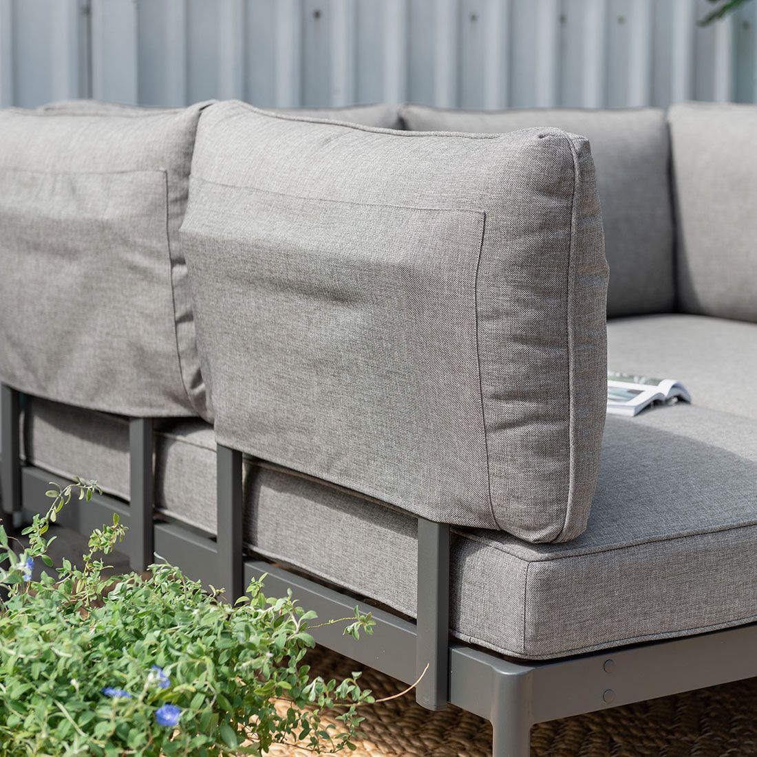 LifestyleGarden Topaz Ecklounge Aluminium/Olefin