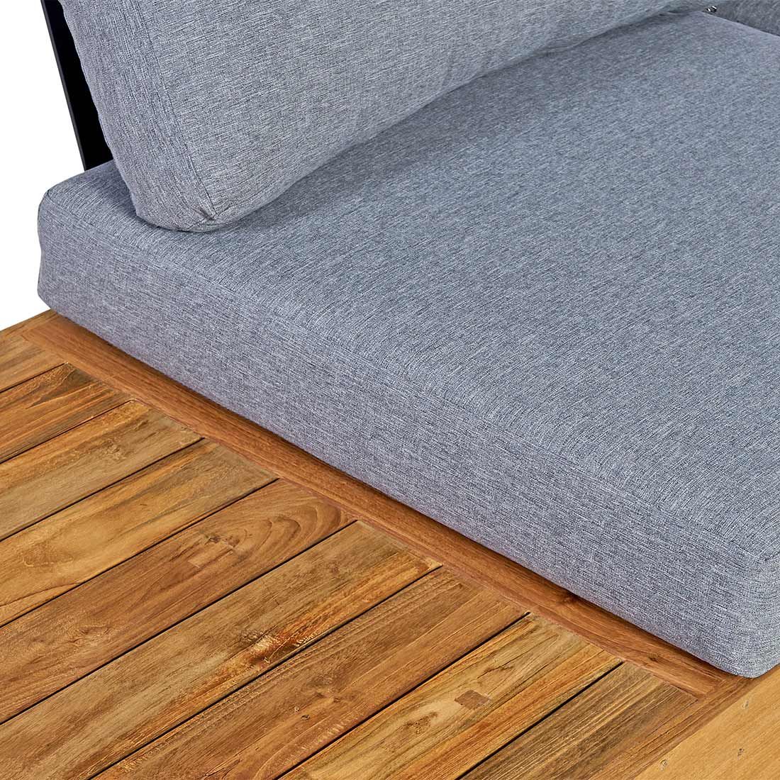 OUTLIV. Madrid Ecklounge Teak/Olefin