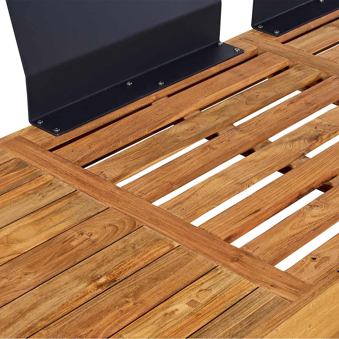 OUTLIV. Madrid Ecklounge Teak/Olefin