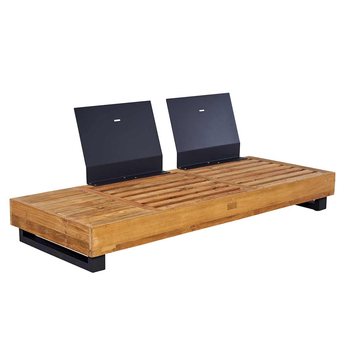 OUTLIV. Madrid Ecklounge Teak/Olefin