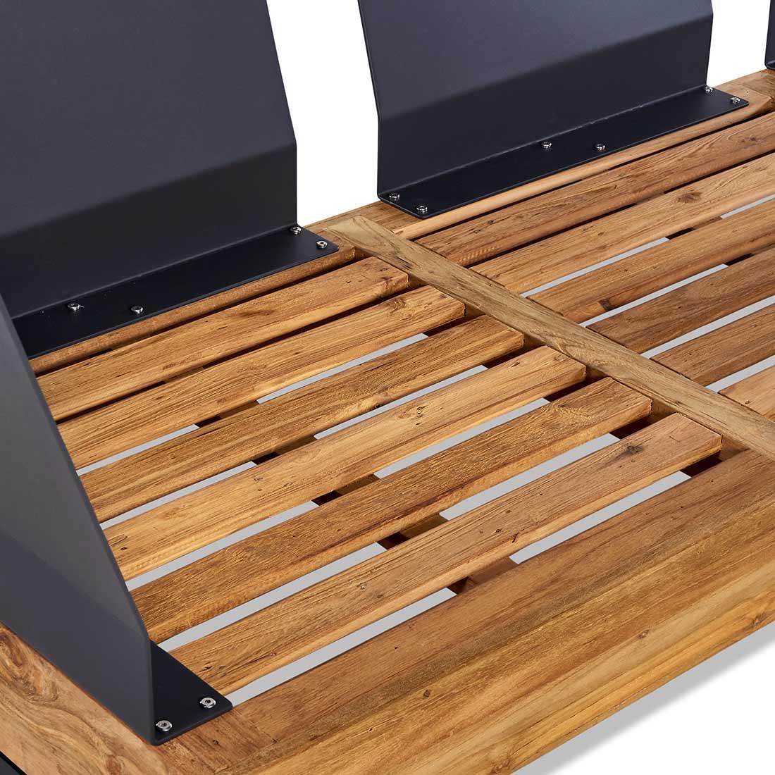 OUTLIV. Madrid Ecklounge Teak/Olefin