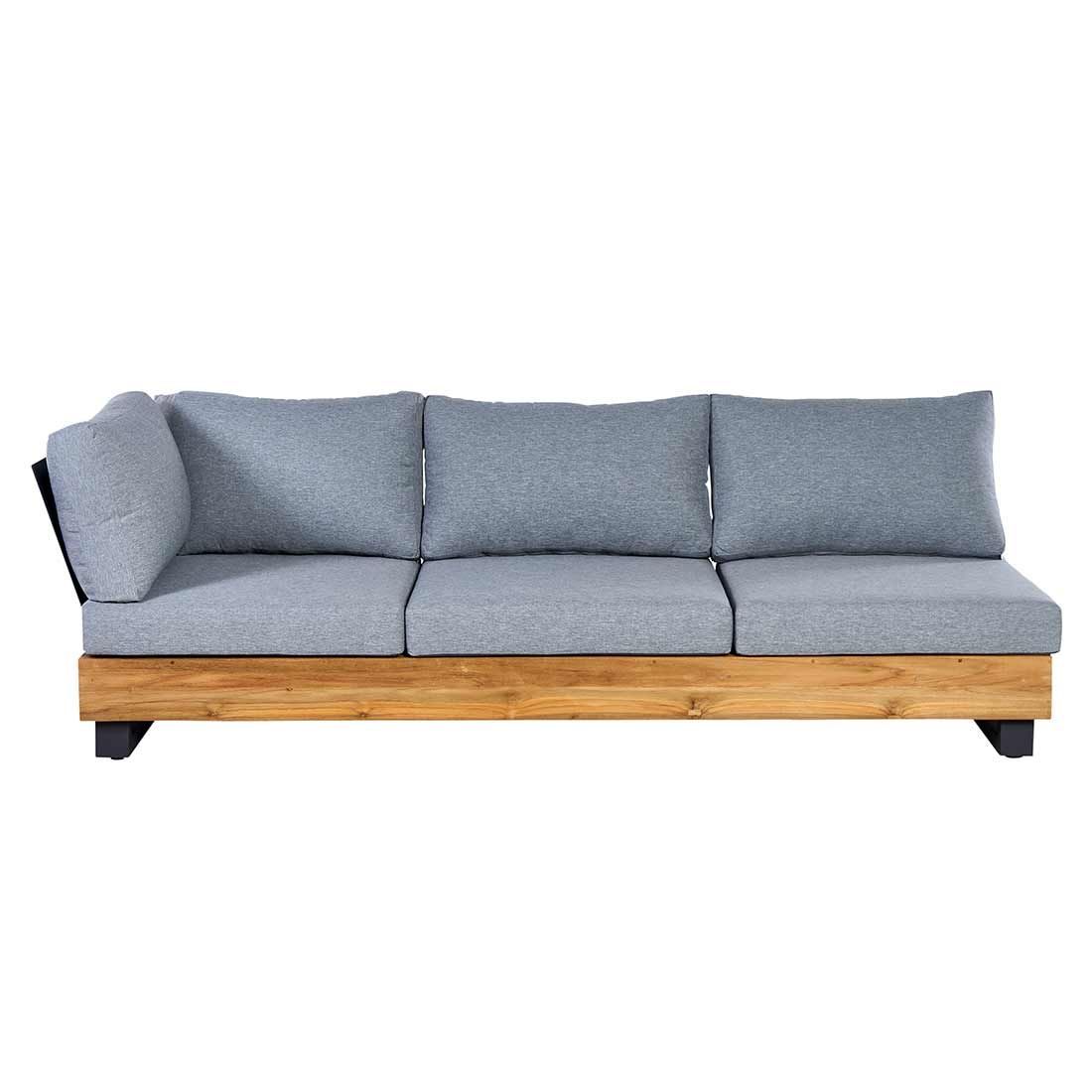 OUTLIV. Madrid Ecklounge Teak/Olefin