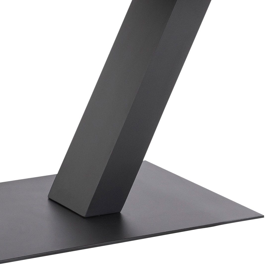 Musterring Den Haag Ausziehtisch 180/240x95cm Aluminium/Teak