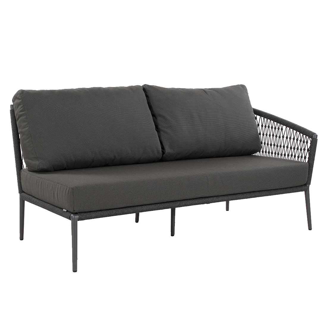Musterring Ibiza Ecklounge Aluminium/Kordel