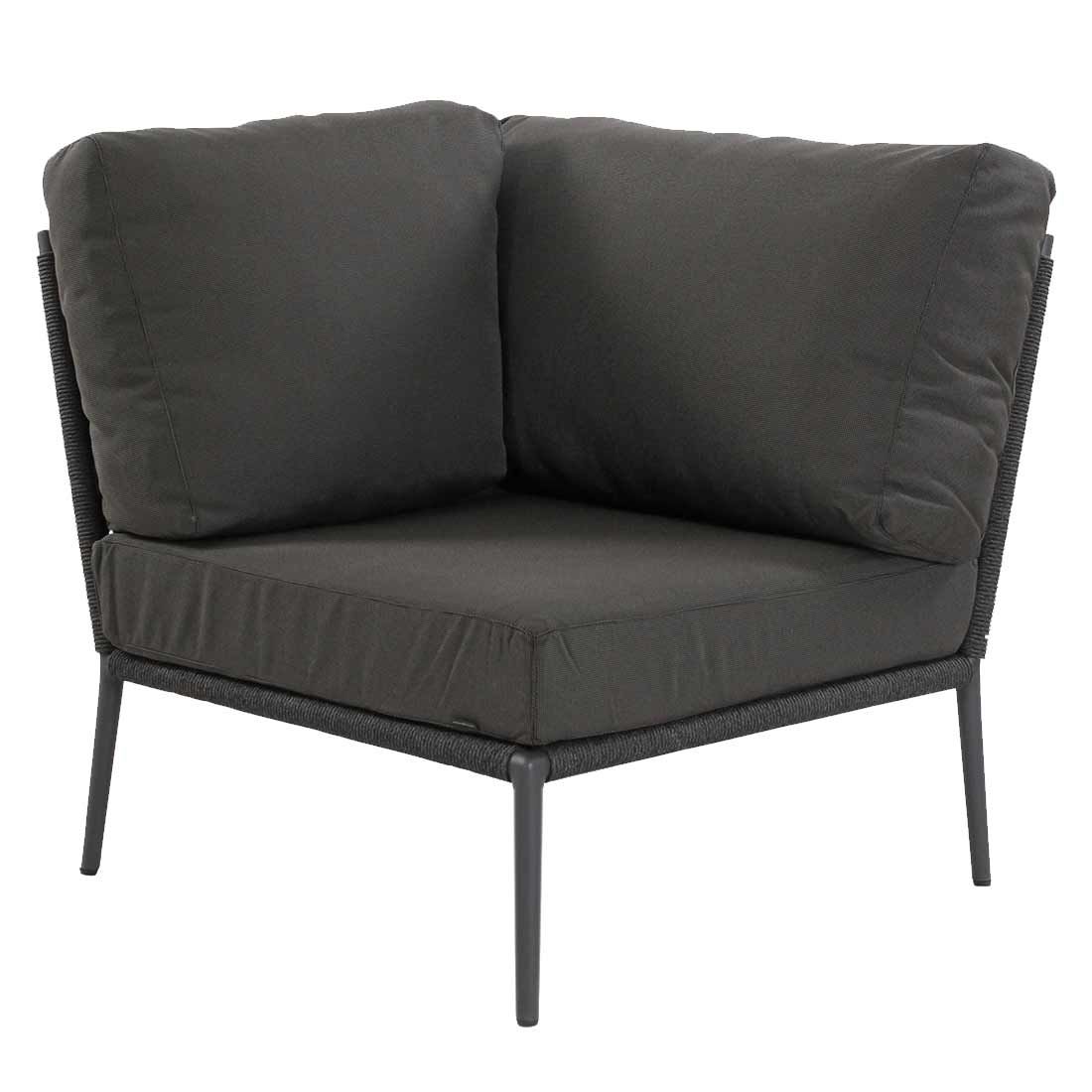 Musterring Ibiza Ecklounge Aluminium/Kordel