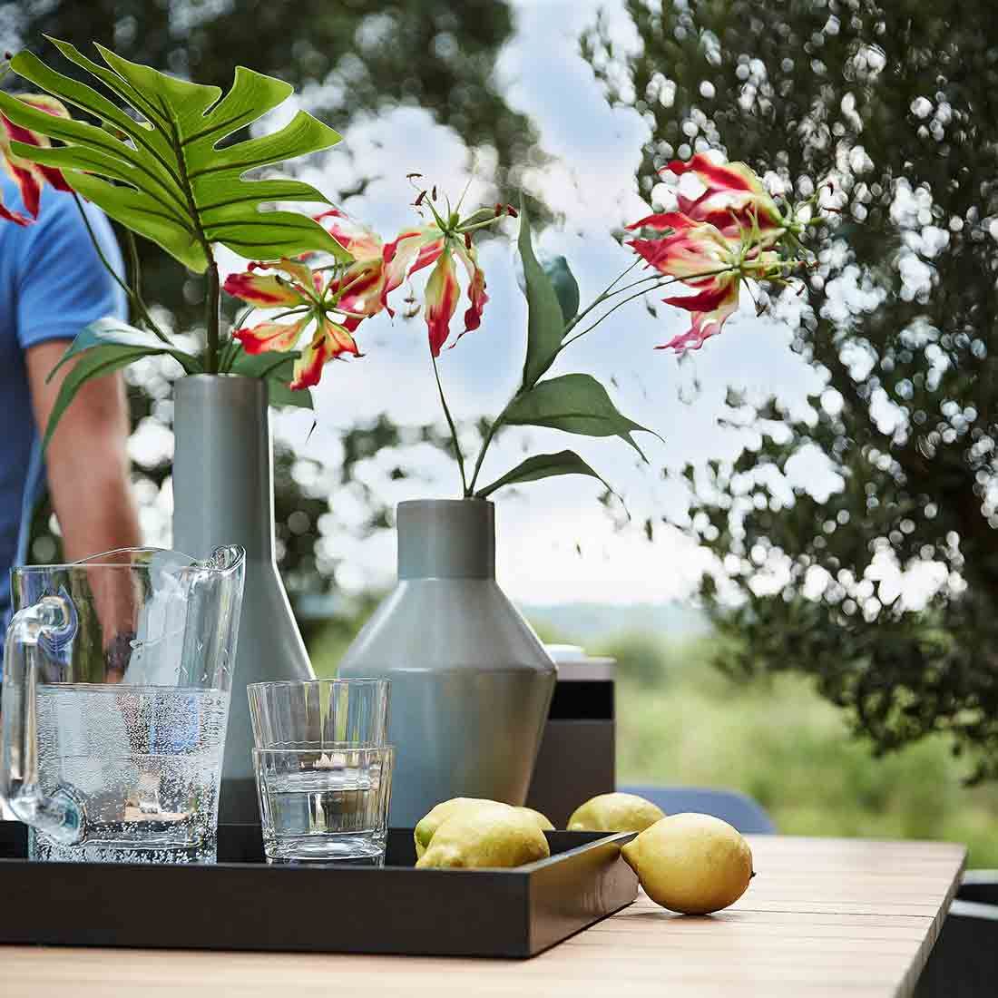Musterring Stockholm Gartenmöbel-Set L (6 Plätze) Tisch 200x95cm