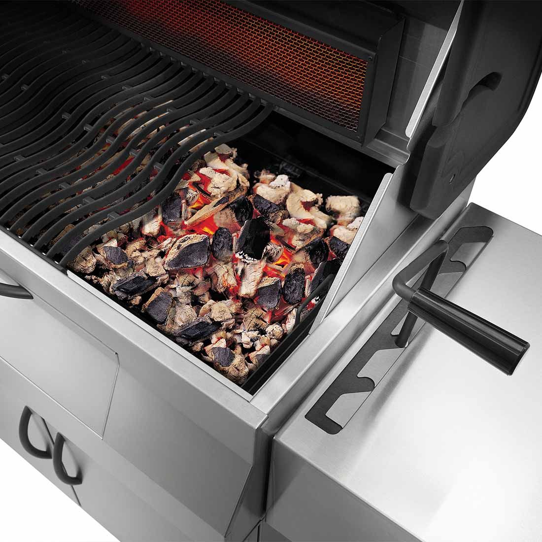 Napoleon Mirage Holzkohlegrill Pro605CSS Edelstahl