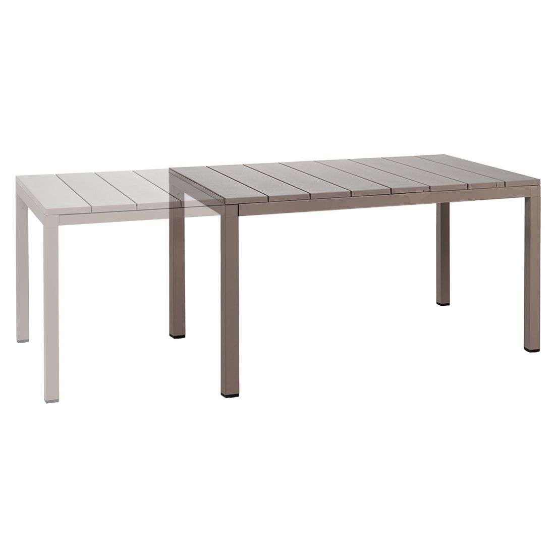 Nardi Net Gartenmöbel-Set 9-tlg. mit Tisch 210/280x100cm