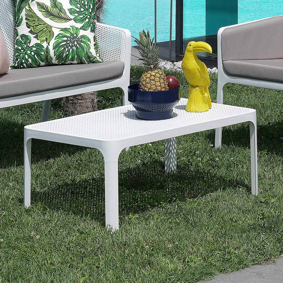 Nardi Net Loungetisch 100x60cm Kunststoff