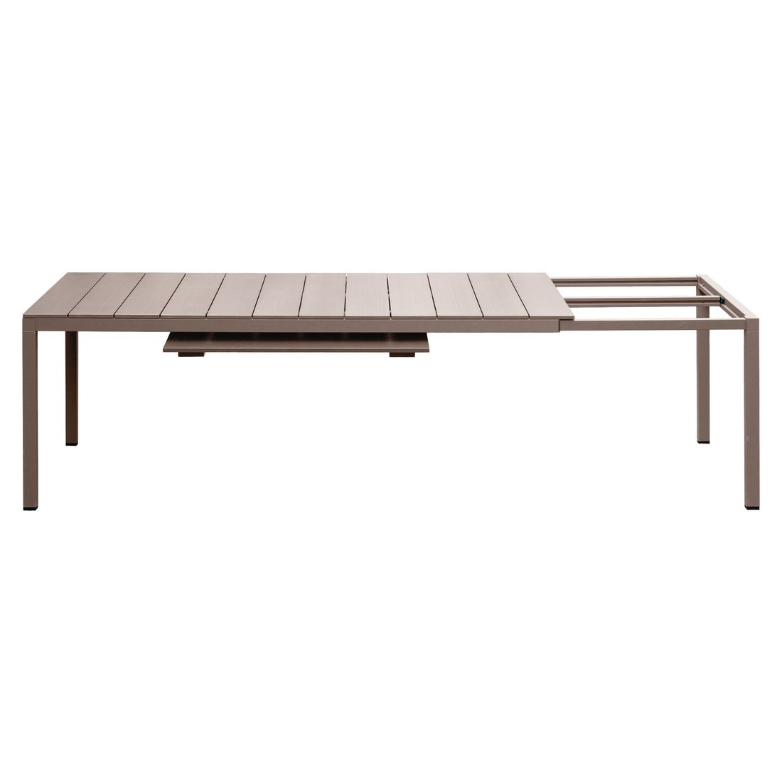 Nardi Rio Gartenmöbel-Set 3-tlg. Tisch 210/280x100cm