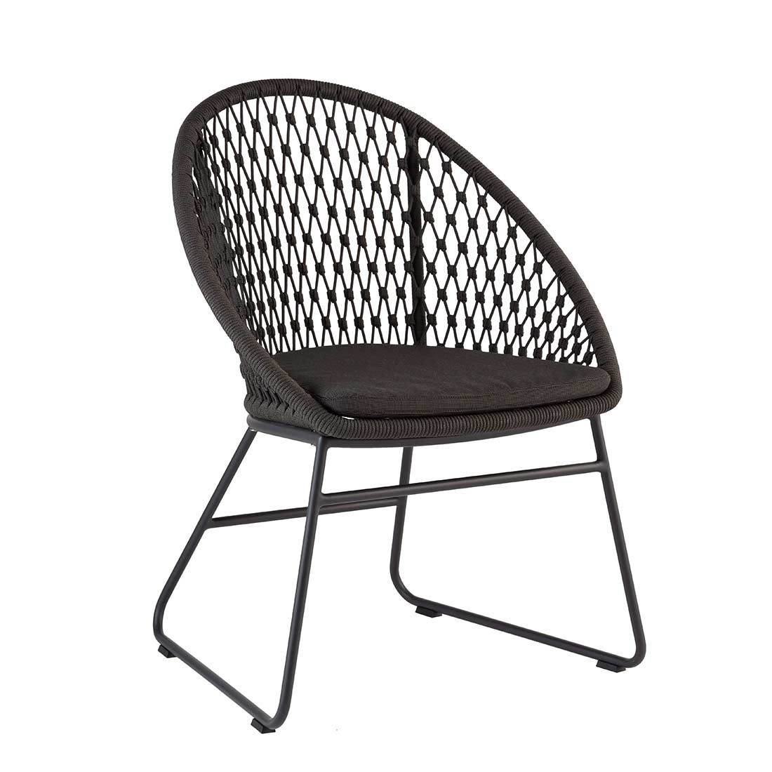 Niehoff Kuta Gartenmöbel-Set 5-tlg. mit Tisch Ø140cm