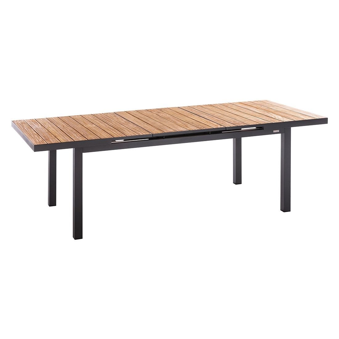 Niehoff Nantes Ausziehtisch 180/240x100cm Aluminium/Teak