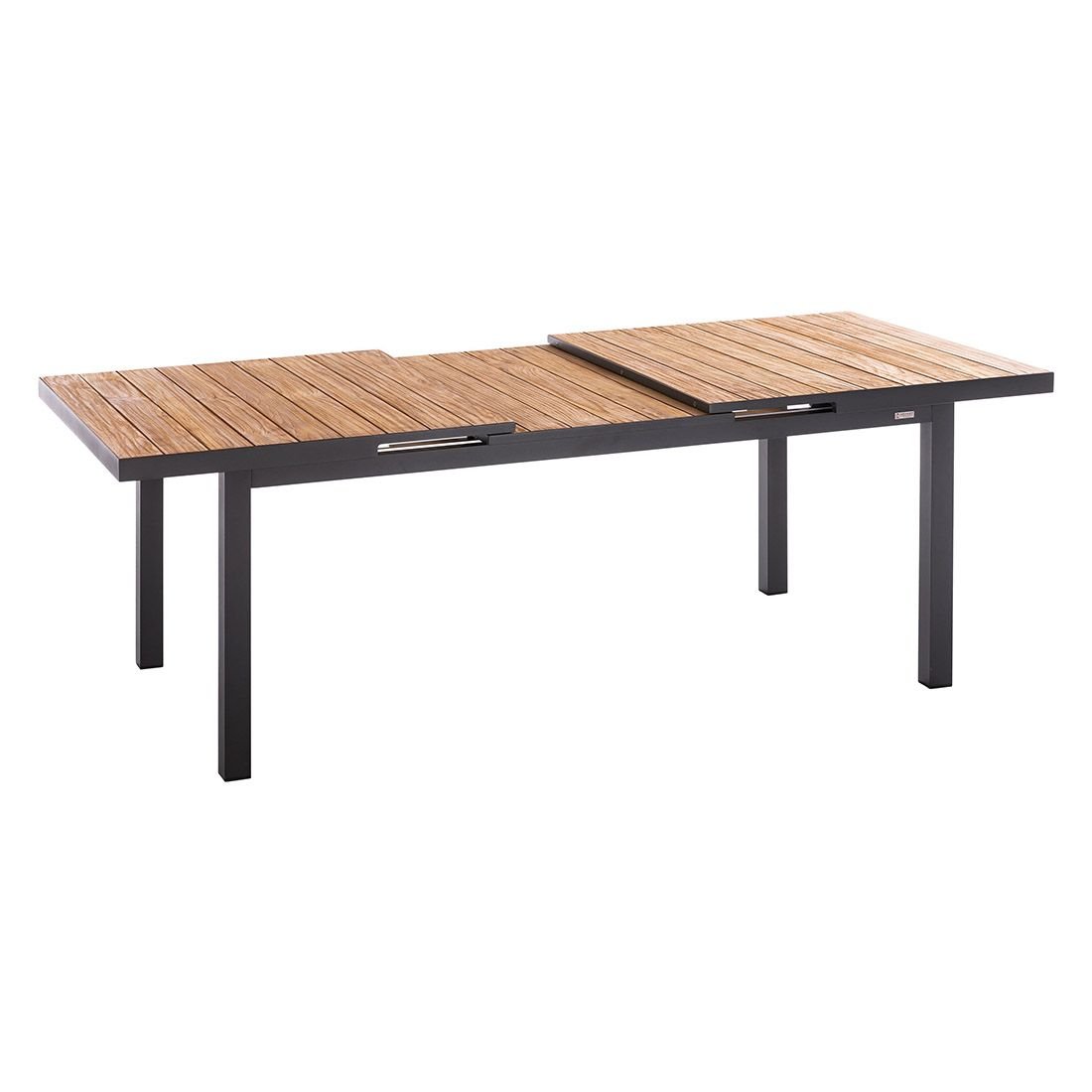 Niehoff Nantes Ausziehtisch 180/240x100cm Aluminium/Teak