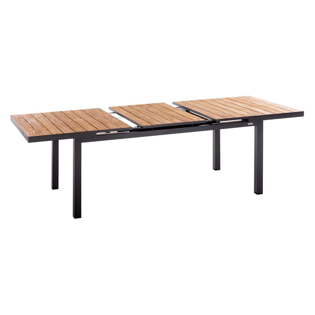 Niehoff Nantes Ausziehtisch 180/240x100cm Aluminium/Teak