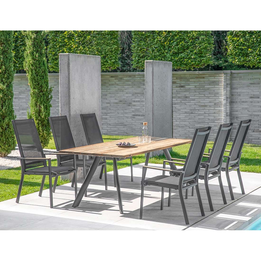Niehoff Palos Flex Gartensessel Aluminium/Textilene