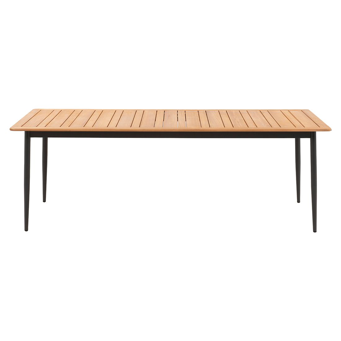 Interliving 7001 Gartentisch 220x95cm Aluminium/Teak