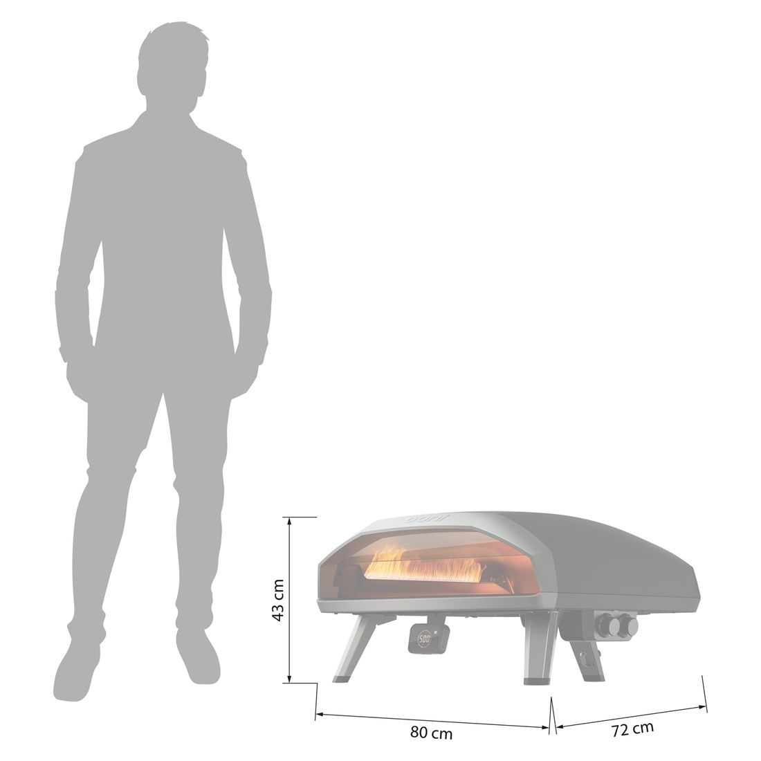 Ooni Koda 2 Max Gas Pizzaofen