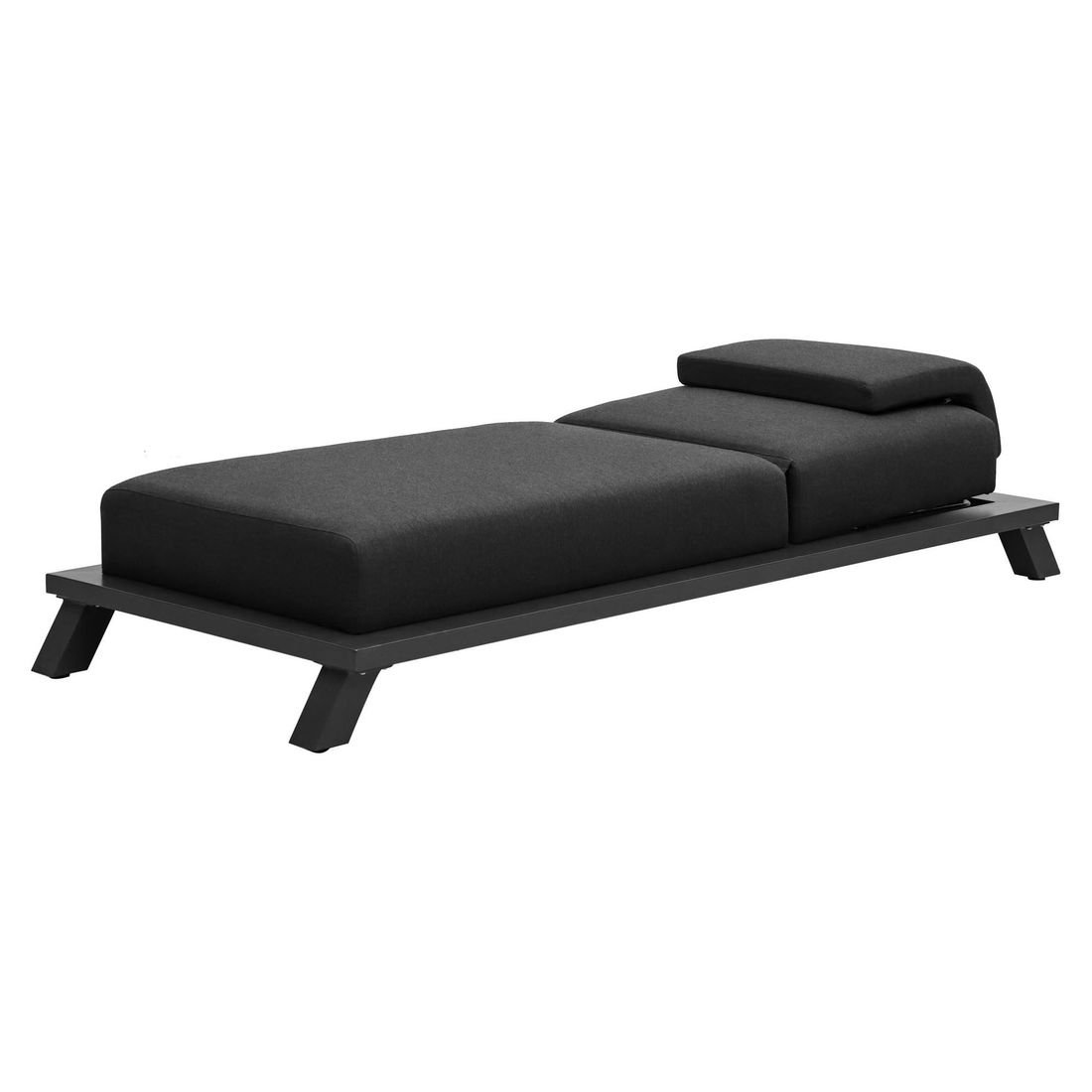 OUTLIV. Alea Gartenliege verstellbar Aluminium/Sunbrella