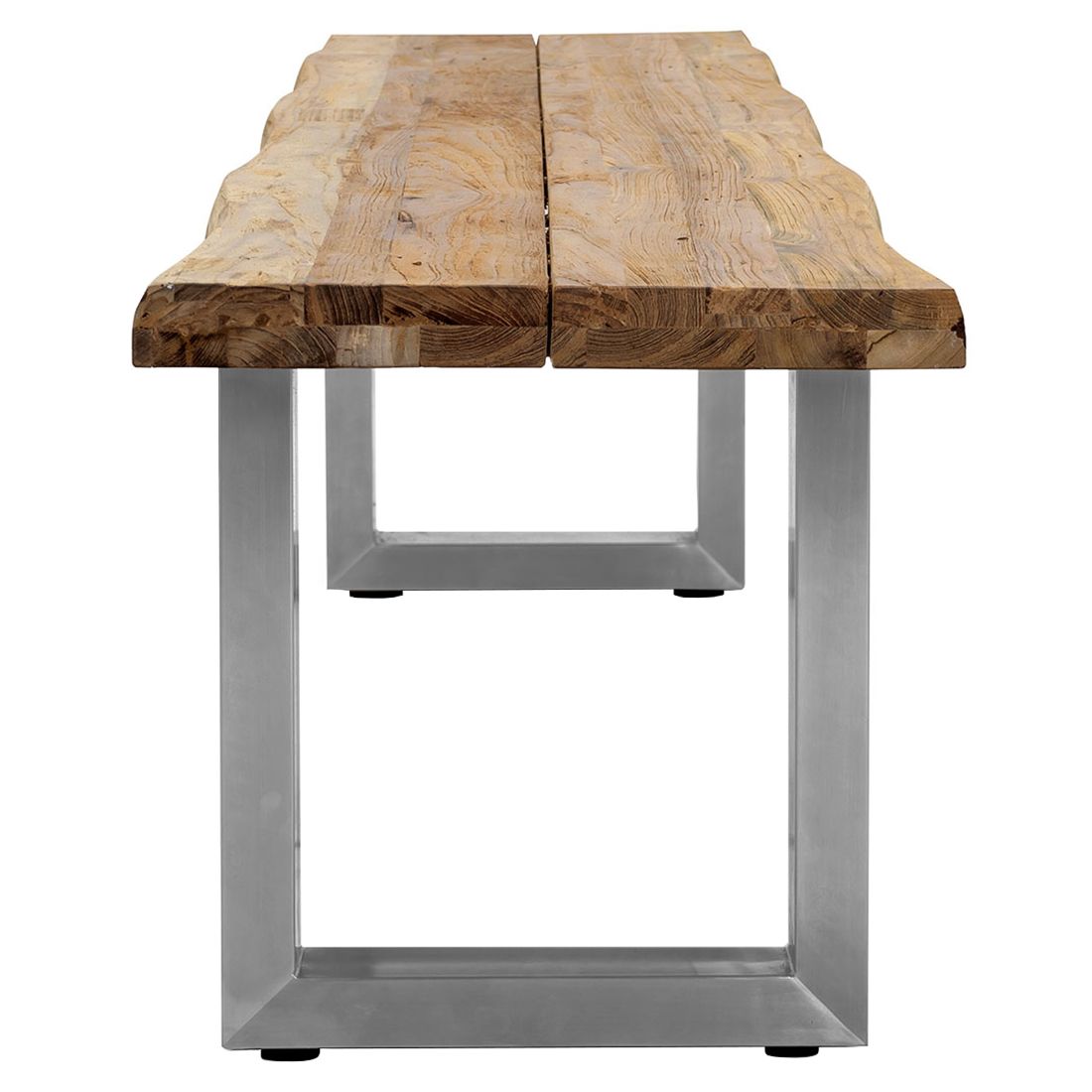 OUTLIV. Ascona Gartenbank 240cm Edelstahl/Teak