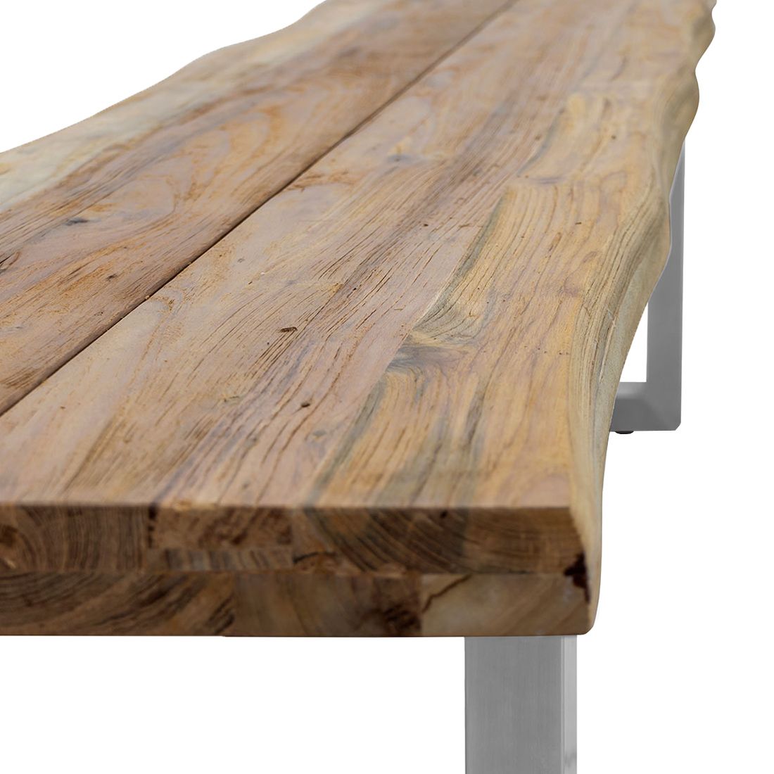 OUTLIV. Ascona Gartenbank 240cm Edelstahl/Teak