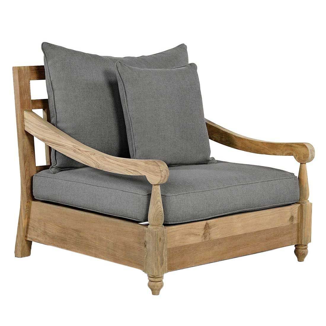 OUTLIV. Portofino Loungesessel Teak/Olefin