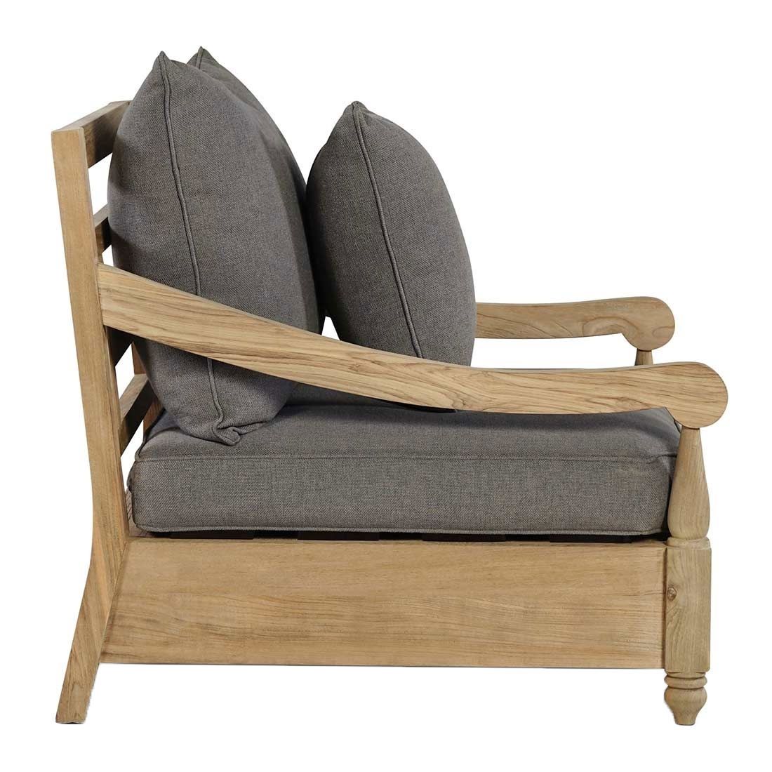OUTLIV. Portofino Loungesessel Teak/Olefin