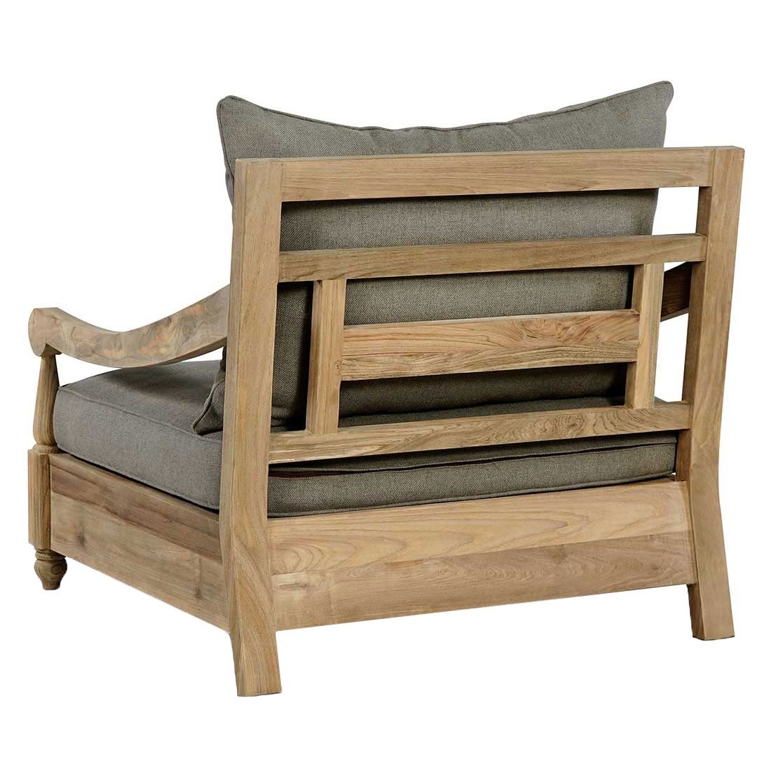 OUTLIV. Portofino Loungesessel Teak/Olefin
