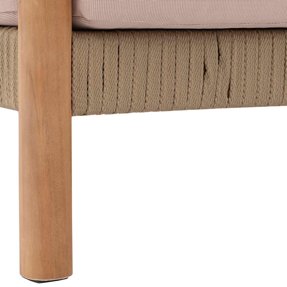OUTLIV. Berga Loungeset 4-tlg. Rope/Akazie