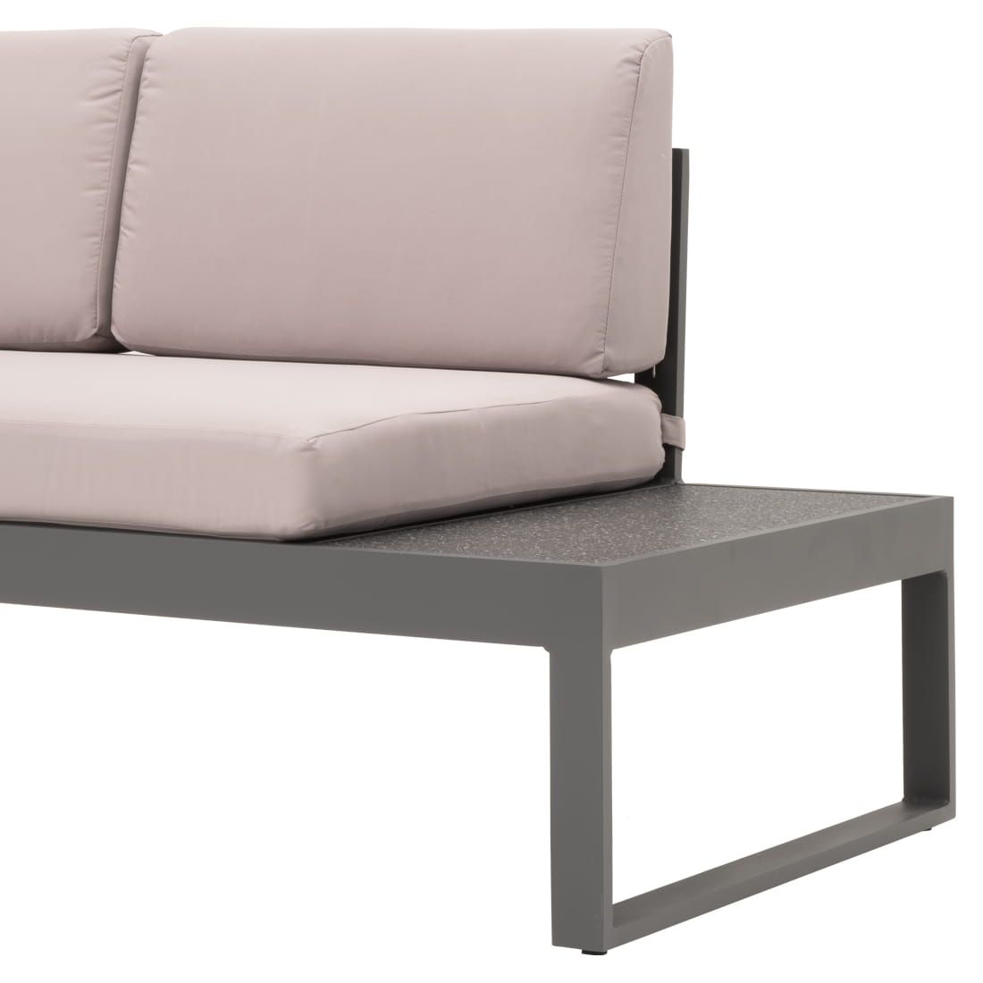 OUTLIV. Brescia Ecklounge Aluminium/Polster
