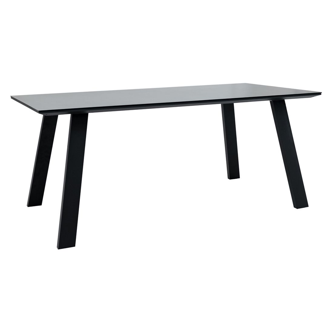 OUTLIV. Burnie Gartentisch 180x90cm Aluminium/Glaskeramik