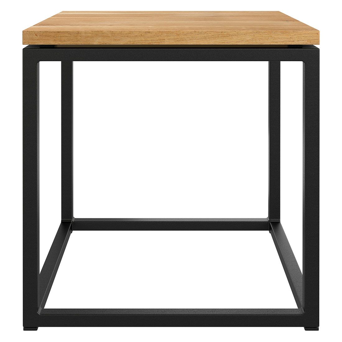 OUTLIV. Flora Beistelltisch 40x41x42cm Stahl/Wildeiche