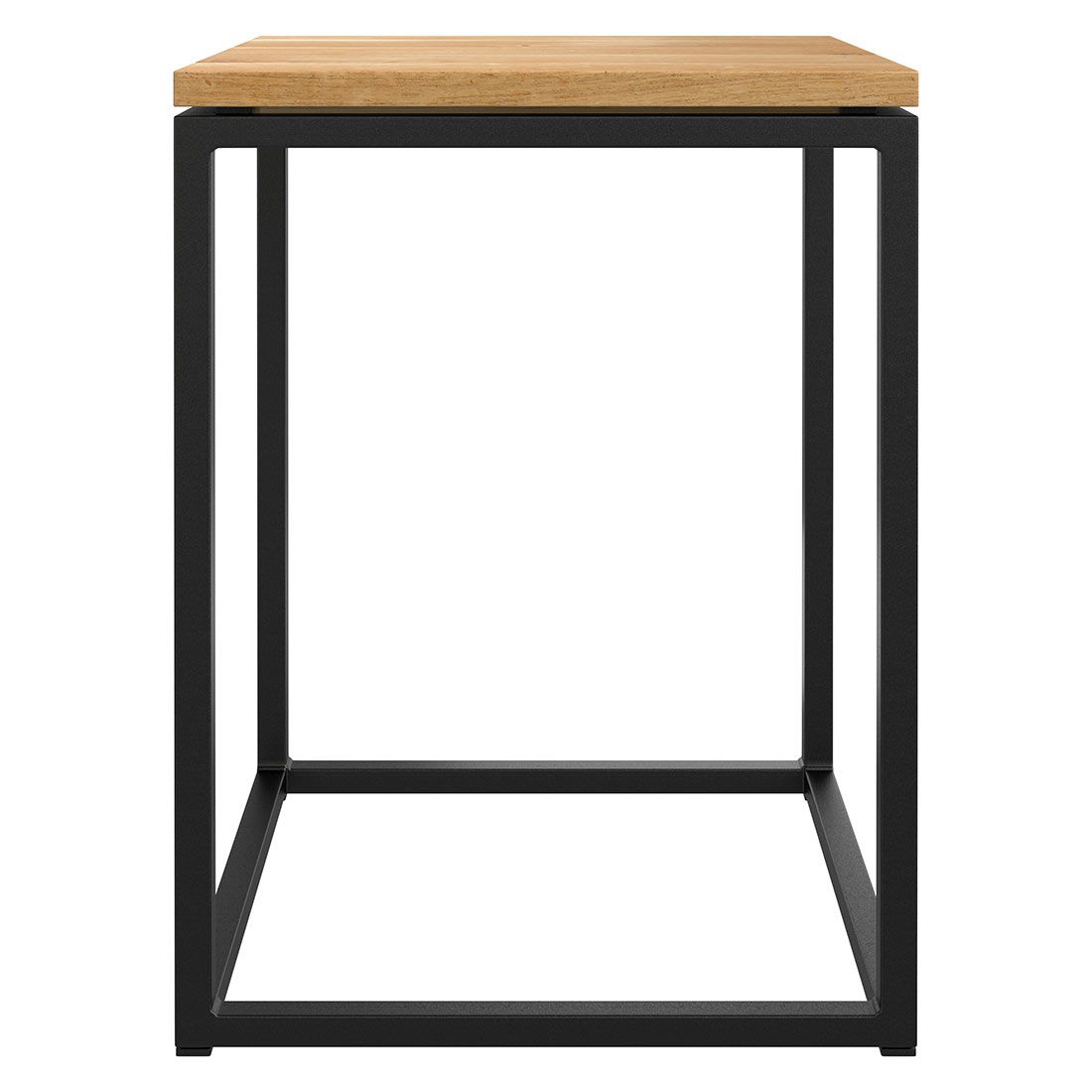 OUTLIV. Flora Beistelltisch 40x41x55cm Stahl/Wildeiche