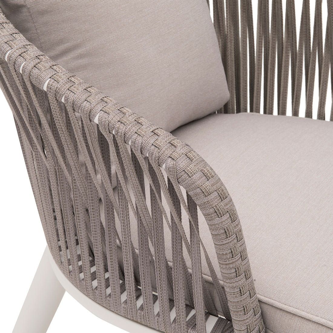 OUTLIV. Ciff Diningsessel Aluminium/Rope