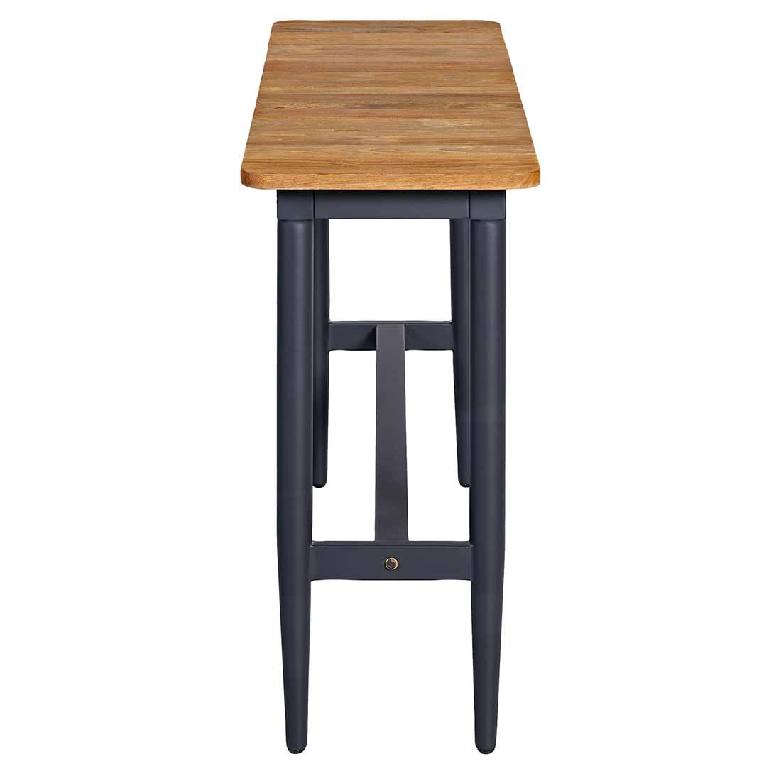 OUTLIV. Clark Gartenbank Aluminium/Teak