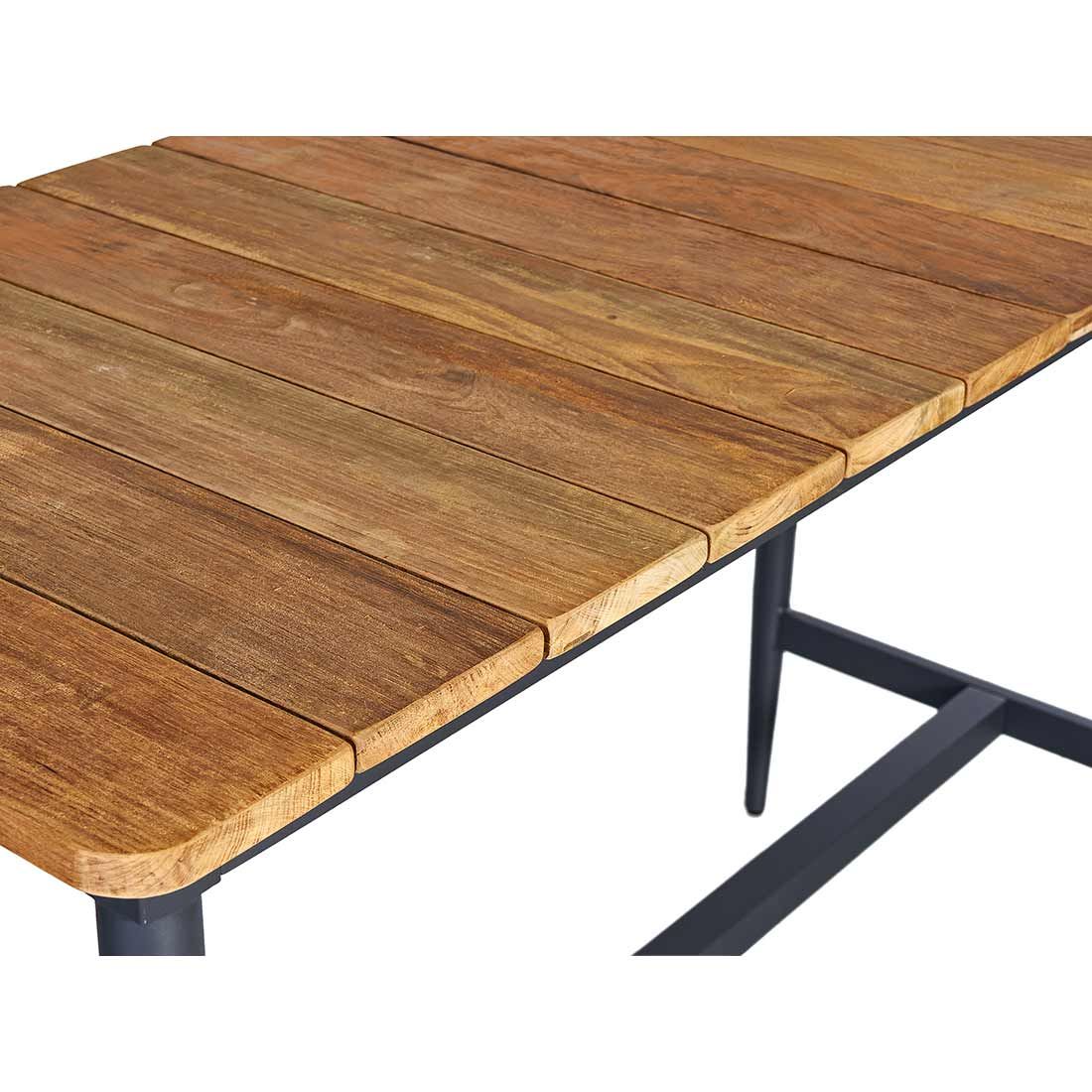 OUTLIV. Clark Gartenmöbel-Set M (4 Plätze) Tisch 170x75cm